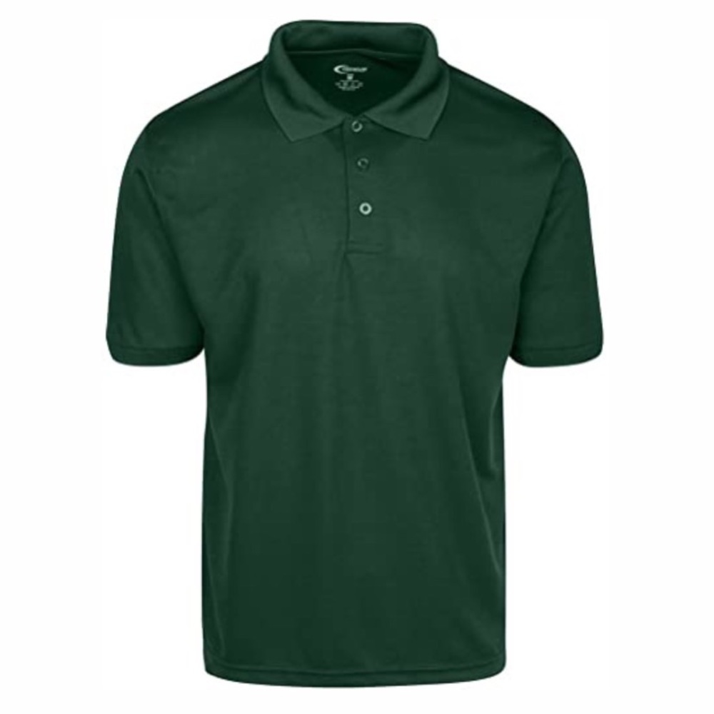 Green Collar Shirt No Logo | Cabin Creek